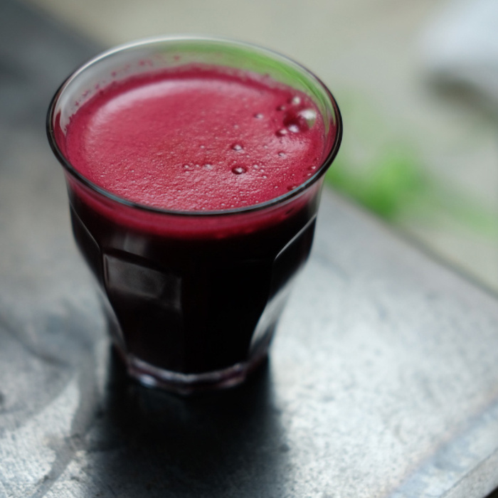 BEETROOT, PLUM + CARROT JUICE